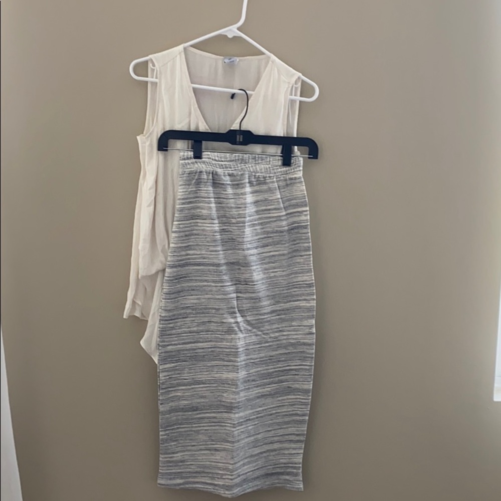 Blouse and Skirt Set